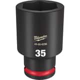 Milwaukee® SHOCKWAVE™ 1/2 DRV 35MM DP 6 PNT SOC M49666296 at Pollardwater