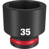 Milwaukee® SHOCKWAVE™ 1/2 DRV 35MM STD 6 PNT SOC M49666267 at Pollardwater