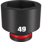 Milwaukee® SHOCKWAVE™ 3/4 DRV 49MM STD 6 PNT SOC M49666387 at Pollardwater