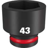 Milwaukee® SHOCKWAVE™ 3/4 DRV 43MM STD 6 PNT SOC M49666381 at Pollardwater