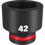 Milwaukee® SHOCKWAVE™ 3/4 DRV 42MM STD 6 PNT SOC M49666380 at Pollardwater