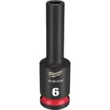 Milwaukee® SHOCKWAVE™ 3/8 DRV 6MM DP 6 PNT SOC M49666148 at Pollardwater