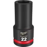 Milwaukee® SHOCKWAVE™ 3/4 DRV 22MM DP 6 PNT SOC M49666397 at Pollardwater