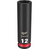 Milwaukee® SHOCKWAVE™ 3/8 DRV 12MM DP 6 PNT SOC M49666154 at Pollardwater