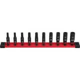 Milwaukee® Shockwave™Impact Duty™ 10PC SAE DP 6 PNT SOC SET M49667001 at Pollardwater