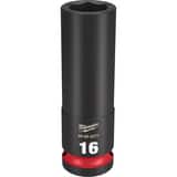 Milwaukee® SHOCKWAVE™ 1/2 DRV 16MM DP 6 PNT SOC M49666277 at Pollardwater