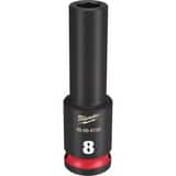 Milwaukee® SHOCKWAVE™ 3/8 DRV 8MM DP 6 PNT SOC M49666150 at Pollardwater