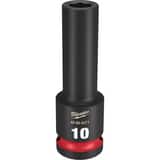 Milwaukee® SHOCKWAVE™ 1/2 DRV 10MM DP 6 PNT SOC M49666271 at Pollardwater