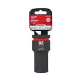 Milwaukee® SHOCKWAVE™ 3/4 DRV 20MM DP 6 PNT SOC M49666395 at Pollardwater
