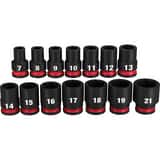 Milwaukee® SHOCKWAVE™ 14PC 3/8 DRV METRIC STD 6 PNT SOC M49667007 at Pollardwater