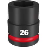 Milwaukee® SHOCKWAVE™ 3/4 DRV 26MM STD 6 PNT SOC M49666364 at Pollardwater