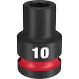 Milwaukee® SHOCKWAVE™ 1/2 DRV 10MM STD 6 PNT SOC M49666242 at Pollardwater