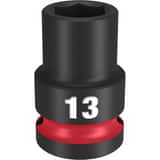 Milwaukee® SHOCKWAVE™ 1/2 DRV 13MM STD 6 PNT SOC M49666245 at Pollardwater