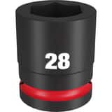 Milwaukee® SHOCKWAVE™ 3/4 DRV 28MM STD 6 PNT SOC M49666366 at Pollardwater