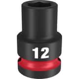 Milwaukee® SHOCKWAVE™ 1/2 DRV 12MM STD 6 PNT SOC M49666244 at Pollardwater