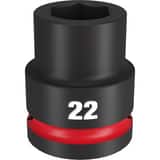 Milwaukee® SHOCKWAVE™ 3/4 DRV 22MM STD 6 PNT SOC M49666360 at Pollardwater