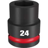 Milwaukee® SHOCKWAVE™ 3/4 DRV 24MM STD 6 PNT SOC M49666362 at Pollardwater