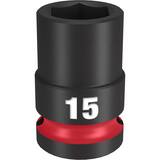 Milwaukee® SHOCKWAVE™ 1/2 DRV 15MM STD 6 PNT SOC M49666247 at Pollardwater