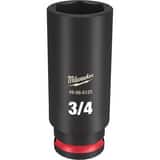 Milwaukee® SHOCKWAVE™ 3/8 DRV 3/4 DP 6 PNT SOC M49666125 at Pollardwater