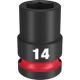 Milwaukee® SHOCKWAVE™ 1/2 DRV 14MM STD 6 PNT SOC M49666246 at Pollardwater