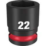 Milwaukee® SHOCKWAVE™ 1/2 DRV 22MM STD 6 PNT SOC M49666254 at Pollardwater