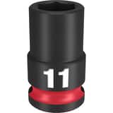 Milwaukee® SHOCKWAVE™ 3/8 DRV 11MM STD 6 PNT SOC M49666135 at Pollardwater
