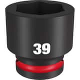 Milwaukee® SHOCKWAVE™ 3/4 DRV 39MM STD 6 PNT SOC M49666377 at Pollardwater