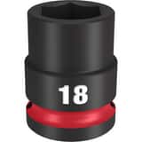 Milwaukee® SHOCKWAVE™ 1/2 DRV 18MM STD 6 PNT SOC M49666250 at Pollardwater