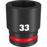Milwaukee® SHOCKWAVE™ 3/4 DRV 33MM STD 6 PNT SOC M49666371 at Pollardwater