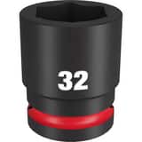 Milwaukee® SHOCKWAVE™ 3/4 DRV 32MM STD 6 PNT SOC M49666370 at Pollardwater