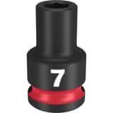 Milwaukee® SHOCKWAVE™ 3/8 DRV 7MM STD 6 PNT SOC M49666131 at Pollardwater