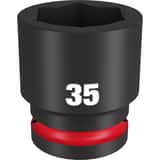 Milwaukee® SHOCKWAVE™ 3/4 DRV 35MM STD 6 PNT SOC M49666373 at Pollardwater
