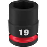 Milwaukee® SHOCKWAVE™ 1/2 DRV 19MM STD 6 PNT SOC M49666251 at Pollardwater
