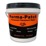Perma-Patch 30 lb. Asphalt, Cement and Concrete Fine Mix Pail Container Pavement Repair Patch in Black PPP30FP at Pollardwater