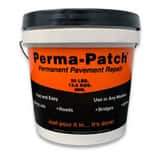 Perma-Patch 30 lb. Asphalt, Cement and Concrete Fine Mix Pail Container Pavement Repair Patch in Black PPP30CP at Pollardwater