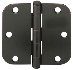 3.5 HINGE 5/8 RAD AGBR 3/PK