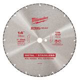 Milwaukee® 14 in. Alloy Steel Circular Saw Blade M49937840 at Pollardwater