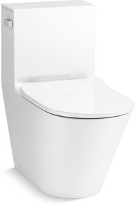 1.28 gpf Elongated One Piece Toilet in White