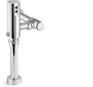 1.28 gpf Piston Sensor Closet Flush Valve in Polished Chrome