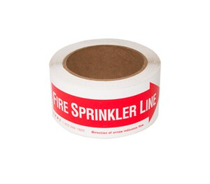 6 x 2 in. Aluminum Fire Sprinkler Sign