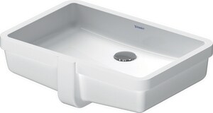 20-5/8 in. Undermount Rectangular Ceramic Bathroom Sink in White