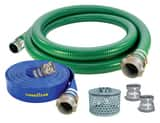 Abbott Rubber Co Inc 1-1/2 PVC Hose Kit w/ Mxf NPSH Threads A1240KIT15001148 at Pollardwater