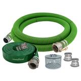 Abbott Rubber Co Inc 2 All Weather Hose w/ Mxf QC Fittings A1220KIT20001142QC at Pollardwater