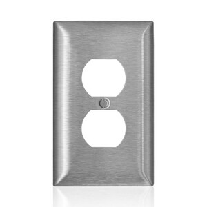 1 Gang Wall Plate in Stainless Steel