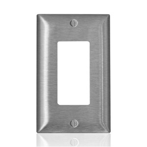1 Gang Wall Plate in Stainless Steel
