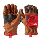 Milwaukee® IMPACT CUT LEVEL 3 GOATSKIN LEATHER GLOVES - S M48228770 at Pollardwater