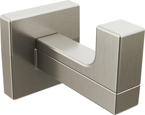 1-Hook Robe Hook in Luxe Nickel
