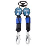 Werner Ladder Bantam 6 ft. Self-Retracting Lifeline Twinleg Carabiner Adapter, Steel Snap Hook WR431006 at Pollardwater