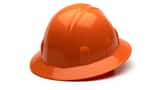 Armateck Type 1 Class E, Size 6.5-8, Full Brim Hard Hat, Orange ARM1444OR at Pollardwater