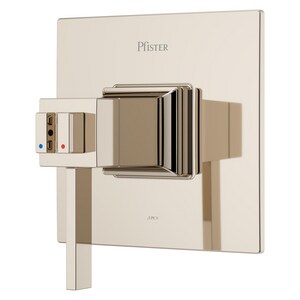 Single Handle Thermostatic Valve Trim in Polished Nickel